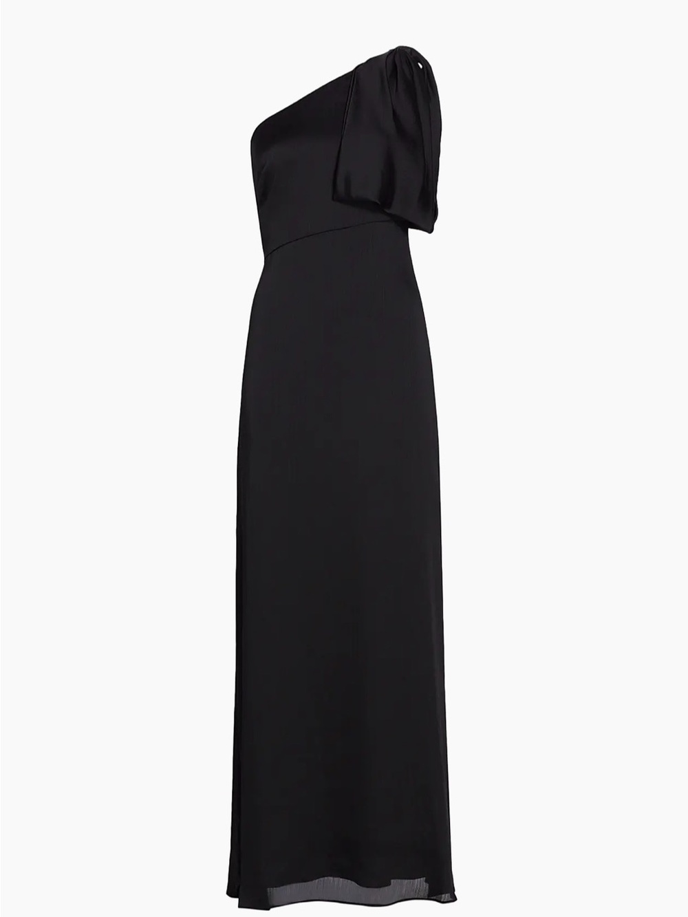 Sachin + Babi One-Shoulder Black Evening Dress